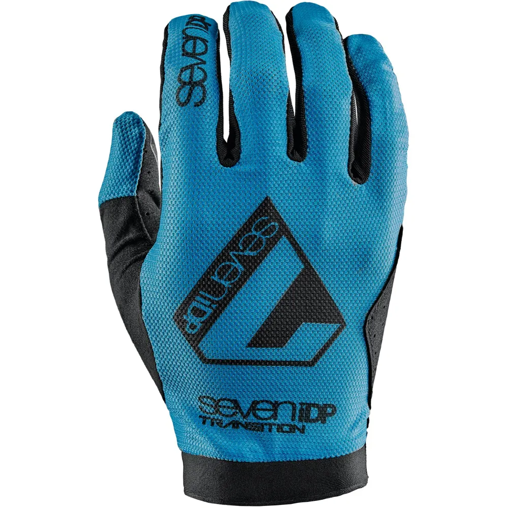 uPRISE Bikes 7idp Transition Long Finger Gloves - Blue | Price match, 365 day return s, 18-Month Warranty, Finance Available & Free UK Delivery