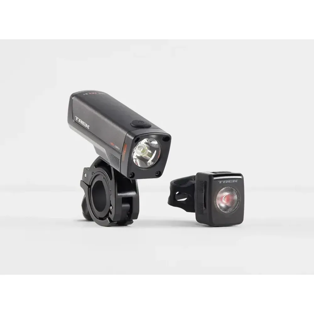 uPRISE Bikes Trek Ion Pro RT/Flare RT Rechargeable Light Set | Price match, 365 day return s, 18-Month Warranty, Finance Available & Free UK Delivery