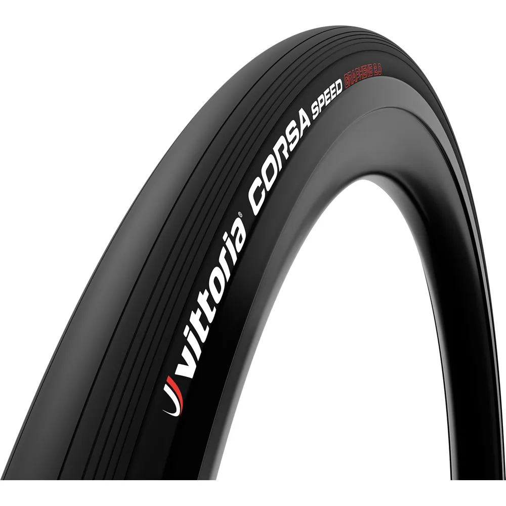 uPRISE Bikes Vittoria Corsa Speed 700c TLR G2.0 Road Tyre - Full Black | Price match, 365 day return s, 18-Month Warranty, Finance Available & Free UK Delivery