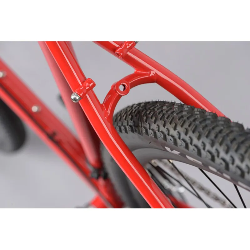 Genesis Croix De Fer 20 Gravel Road Bike - Red-11