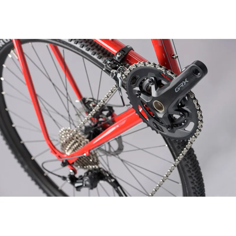 Genesis Croix De Fer 20 Gravel Road Bike - Red-6