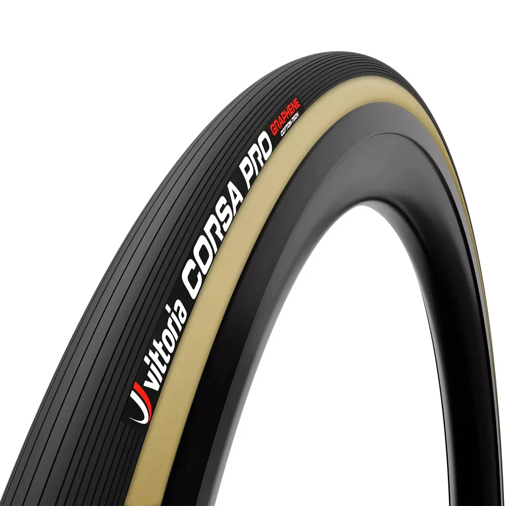 uPRISE Bikes Vittoria Corsa Pro G2.0 Tubular Road Bike Tyre - Black/Tan | Price match, 365 day return s, 18-Month Warranty, Finance Available & Free UK Delivery
