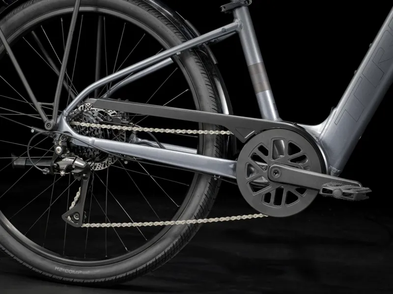 Trek Verve+ 1 Lowstep 250w 2026 Electric Hybrid Bike - Galactic Grey-10