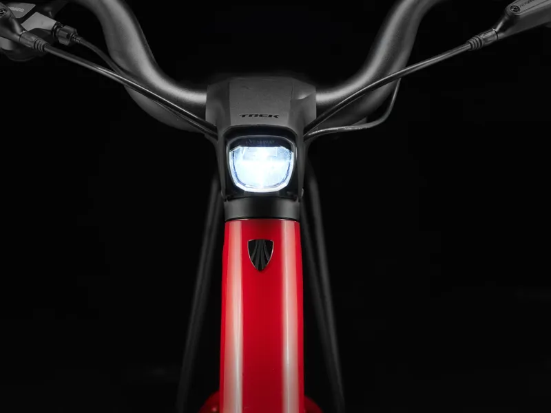 Trek Verve+ 1 Lowstep 250w 2026 Electric Hybrid Bike - Viper Red-7