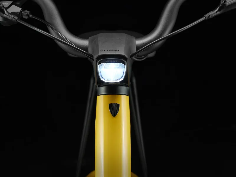 Trek Verve+ 1 Lowstep 250w 2025 Electric Hybrid Bike - Baja Yellow-7