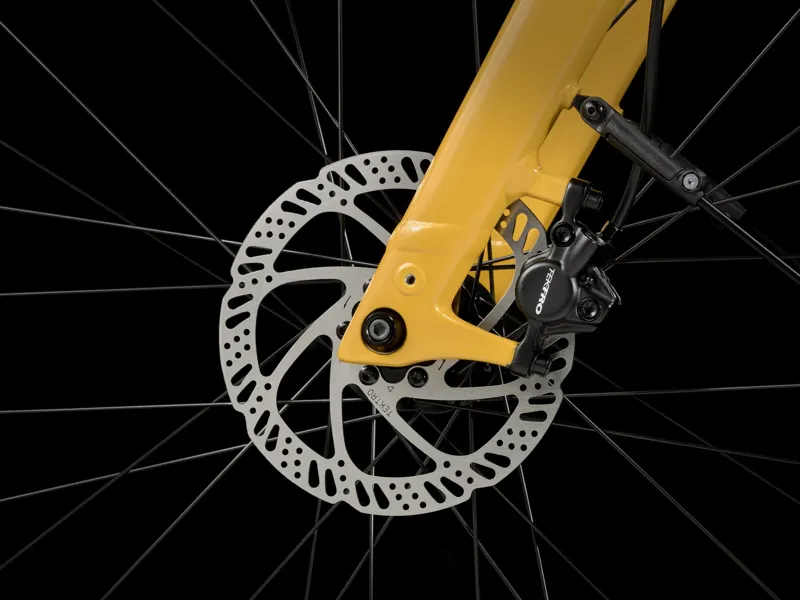 Trek Verve+ 1 Lowstep 250w 2025 Electric Hybrid Bike - Baja Yellow-9