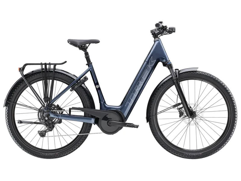 Trek Verve+ 4 400wh Lowstep 2026 Electric Hybrid Bike - Galactic Grey