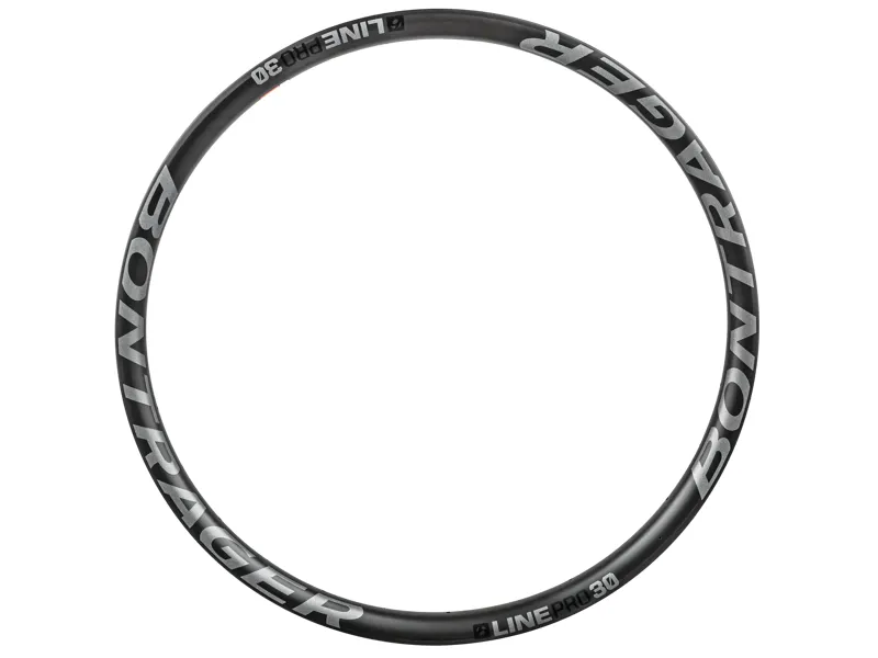 Bontrager Line Pro 30 TLR 29er Front/Rear Carbon MTB Rim - Matte Black