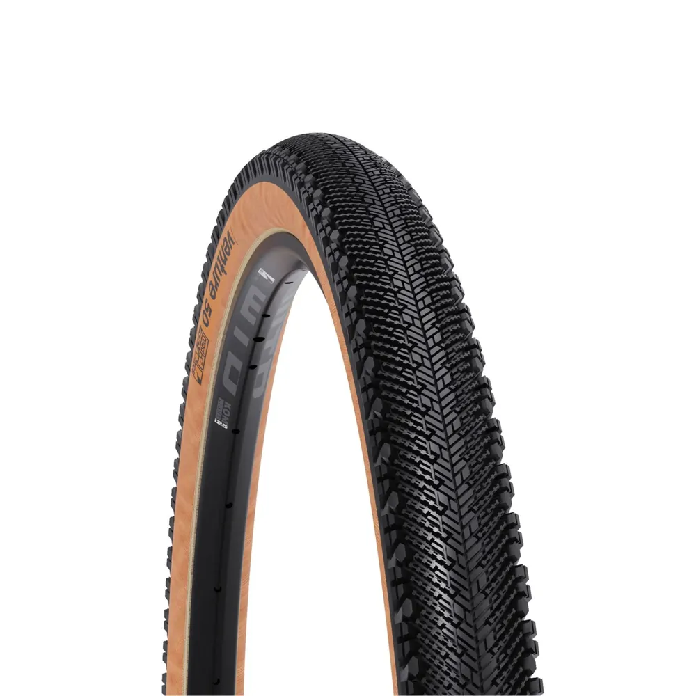 uPRISE Bikes WTB Venture 50 x 700c Gravel Tyre - Tan | Price match, 365 day return s, 18-Month Warranty, Finance Available & Free UK Delivery