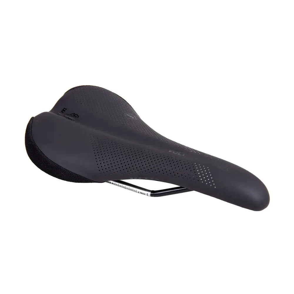 uPRISE Bikes WTB Volt Saddle - Medium - Cromoly Rails - Black | Price match, 365 day return s, 18-Month Warranty, Finance Available & Free UK Delivery
