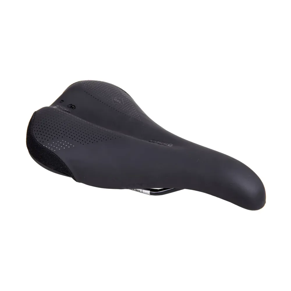 uPRISE Bikes WTB Speed Saddle - Cromoly Rails - Black | Price match, 365 day return s, 18-Month Warranty, Finance Available & Free UK Delivery