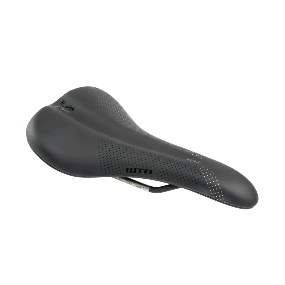 uPRISE Bikes WTB Volt Saddle - Medium - Titanium Rails - Black | Price match, 365 day return s, 18-Month Warranty, Finance Available & Free UK Delivery