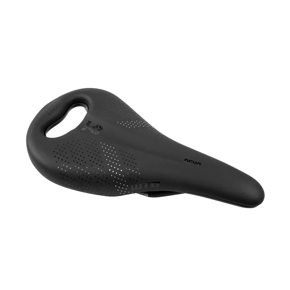 uPRISE Bikes WTB Devo PickUp Saddle - Stainless Steel Rails - Black | Price match, 365 day return s, 18-Month Warranty, Finance Available & Free UK Delivery