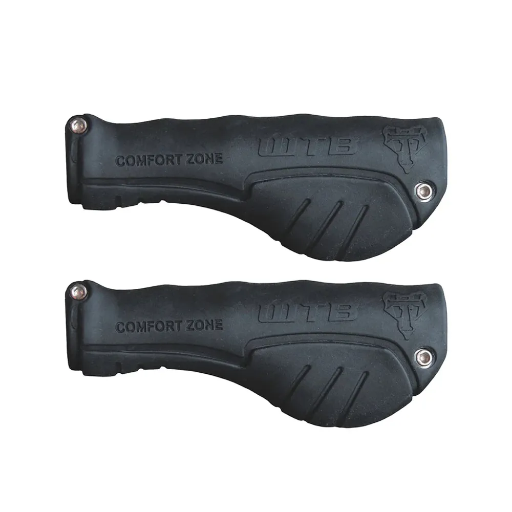 uPRISE Bikes WTB Comfort Zone Clamp-On Grips - Black | Price match, 365 day return s, 18-Month Warranty, Finance Available & Free UK Delivery