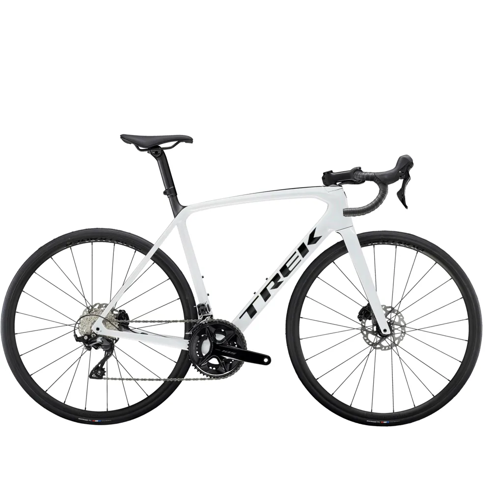 uPRISE Bikes Trek Emonda SL 5 2024 Carbon Road Bike - White Prismatic | Price match, 365 day return s, 18-Month Warranty, Finance Available & Free UK Delivery