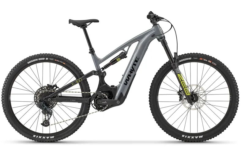 Whyte E-160 S 2024 Electric Mountain Bike - Gloss Grey