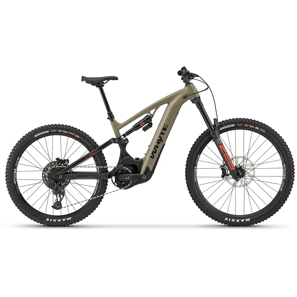 uPRISE Bikes Whyte Bikes Whyte E-180 S 29er/27.5 inch 2025 Electric Mountain Bike - Matt Olive | Price match, 365 day return s, 18-Month Warranty, Finance Available & Free UK Delivery