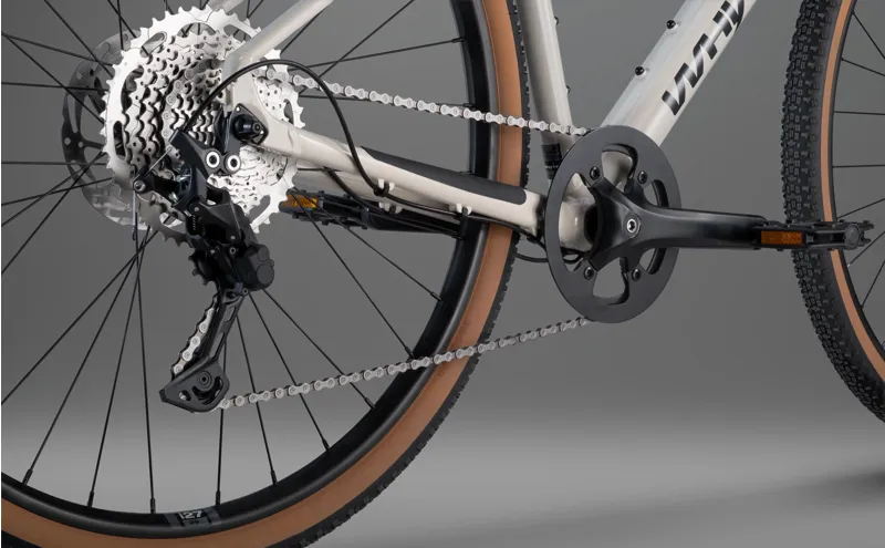 Whyte RheO 1 2025 Hybrid Bike - Gloss Grey-6