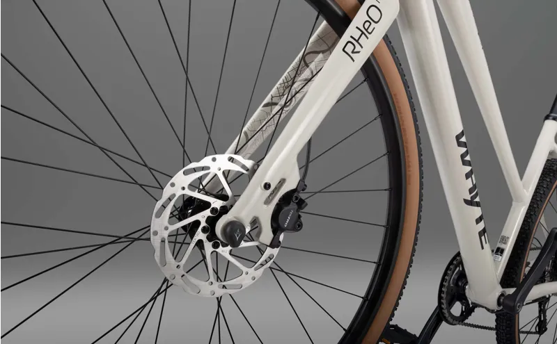 Whyte RheO 1 Step-Thru Unisex 2025 Hybrid Bike - Gloss Grey-6