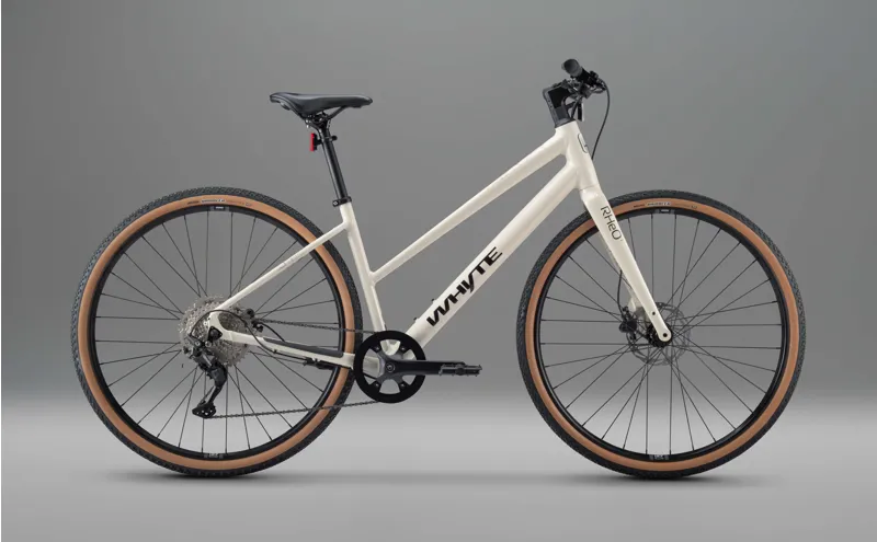 Whyte RheO 1 Step-Thru Unisex 2025 Hybrid Bike - Gloss Grey-2
