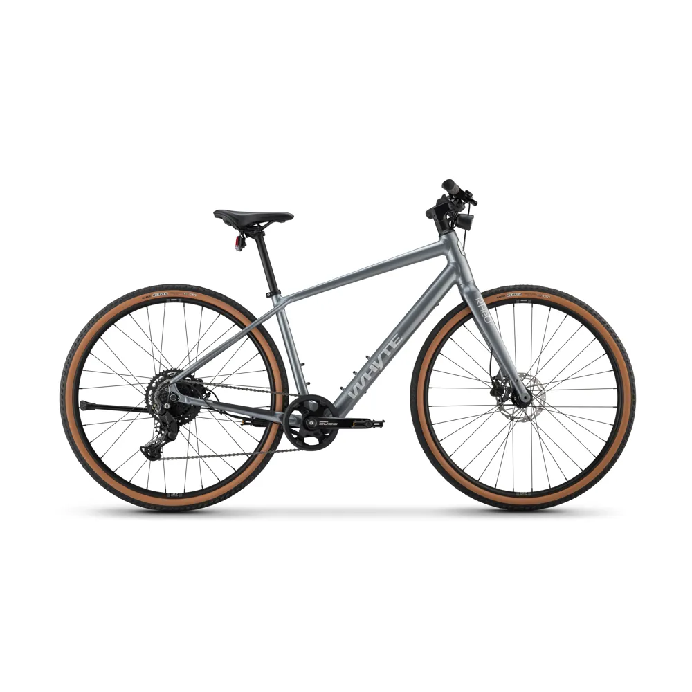 uPRISE Bikes Whyte Bikes Whyte RheO 2 2025 Electric Hybrid Bike - Gloss Silver | Price match, 365 day return s, 18-Month Warranty, Finance Available & Free UK Delivery