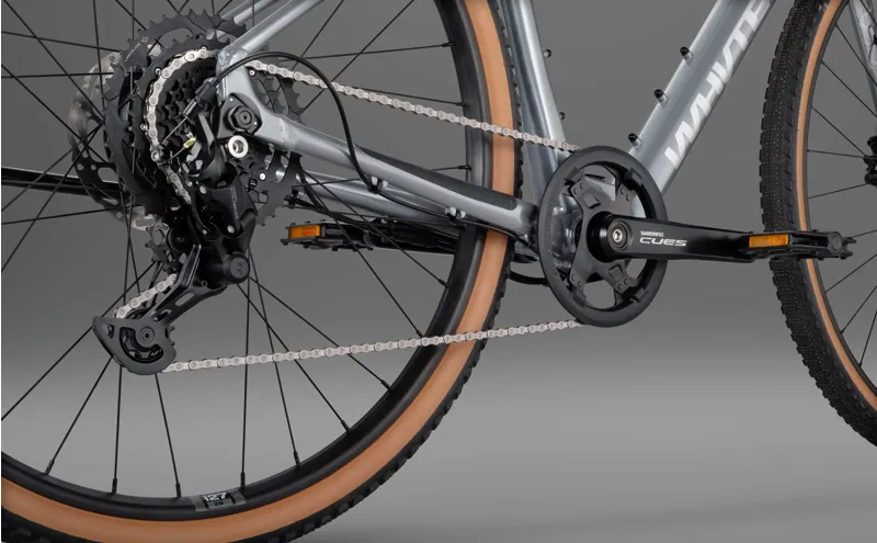 Whyte RheO 2 Step-Through 2025 Electric Hybrid Bike - Gloss Silver-8