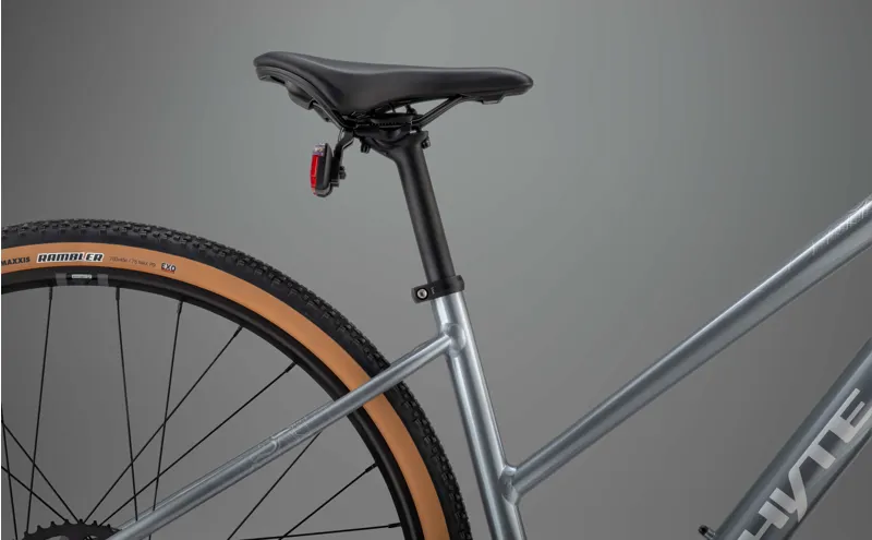 Whyte RheO 2 Step-Through 2025 Electric Hybrid Bike - Gloss Silver-10