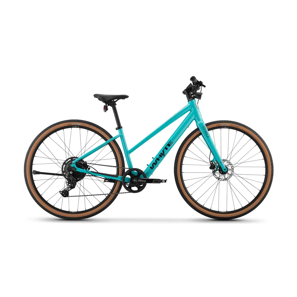 uPRISE Bikes Whyte Bikes Whyte RheO 2 ST 2025 Electric Hybrid Bike - Gloss Turquoise | Price match, 365 day return s, 18-Month Warranty, Finance Available & Free UK Delivery