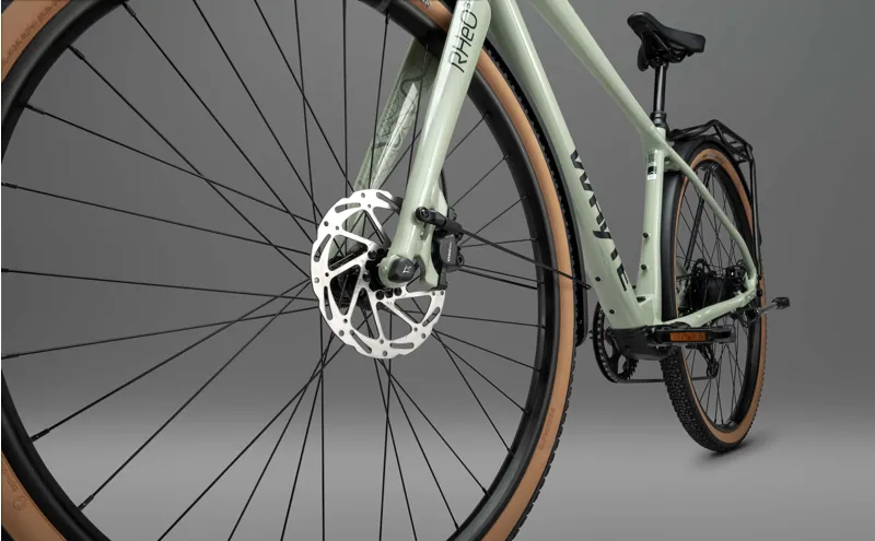 Whyte RheO 3 2025 Electric Hybrid Bike - Gloss Sage Green-11