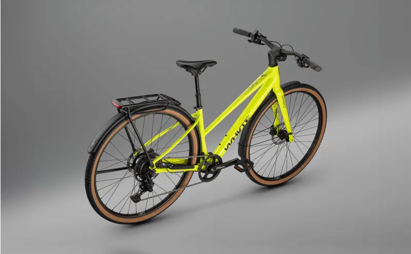 Whyte RheO 3 Step-Thru 2025 Unisex Electric Hybrid Bike - Gloss Lime-3