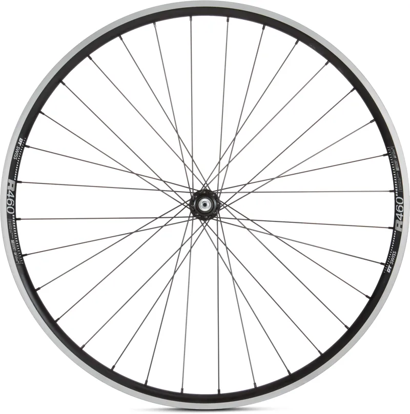 M Part Shimano 105 QR DT Swiss R 460 32H 700c DT Swiss SS spokes Front-1