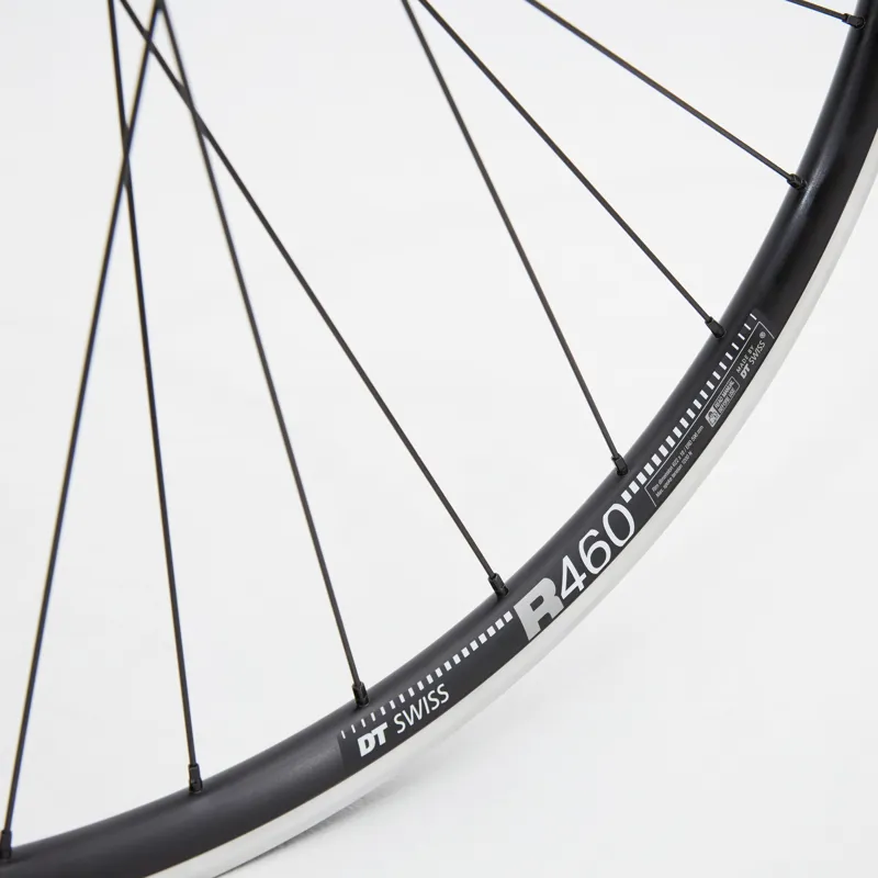 M Part Shimano 105 QR DT Swiss R 460 32H 700c DT Swiss SS spokes Front-3