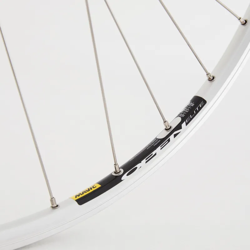 M Part Shimano RS400 Hub Mavic Open Elite 700c Rim Road Front Wheel-3