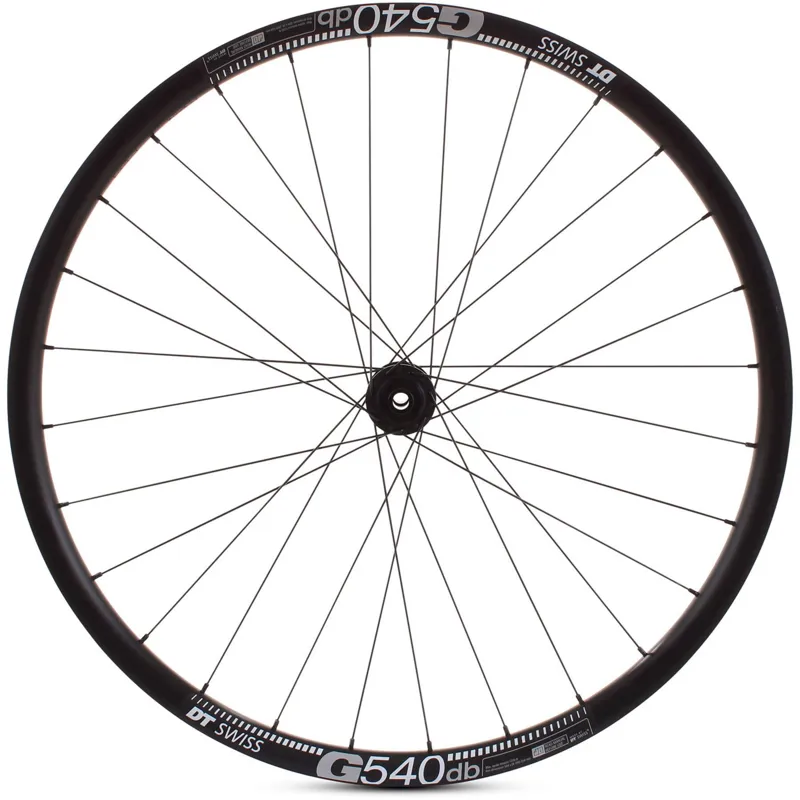 M Part DT 370 CL Hub TA 100x12mm G 540 Rim TLR 27.5 Gravel Front Wheel-1