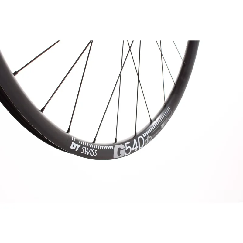 M Part DT 370 CL Hub TA 100x12mm G 540 Rim TLR 27.5 Gravel Front Wheel-3