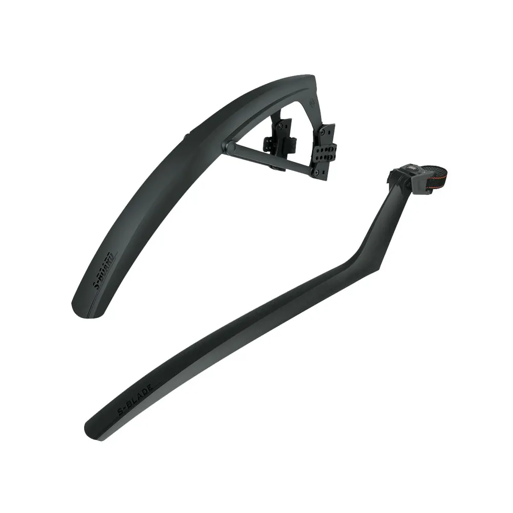 uPRISE Bikes SKS S Board + S Blade Mudguard Set - 27.5-28 Inch - Black | Price match, 365 day return s, 18-Month Warranty, Finance Available & Free UK Delivery