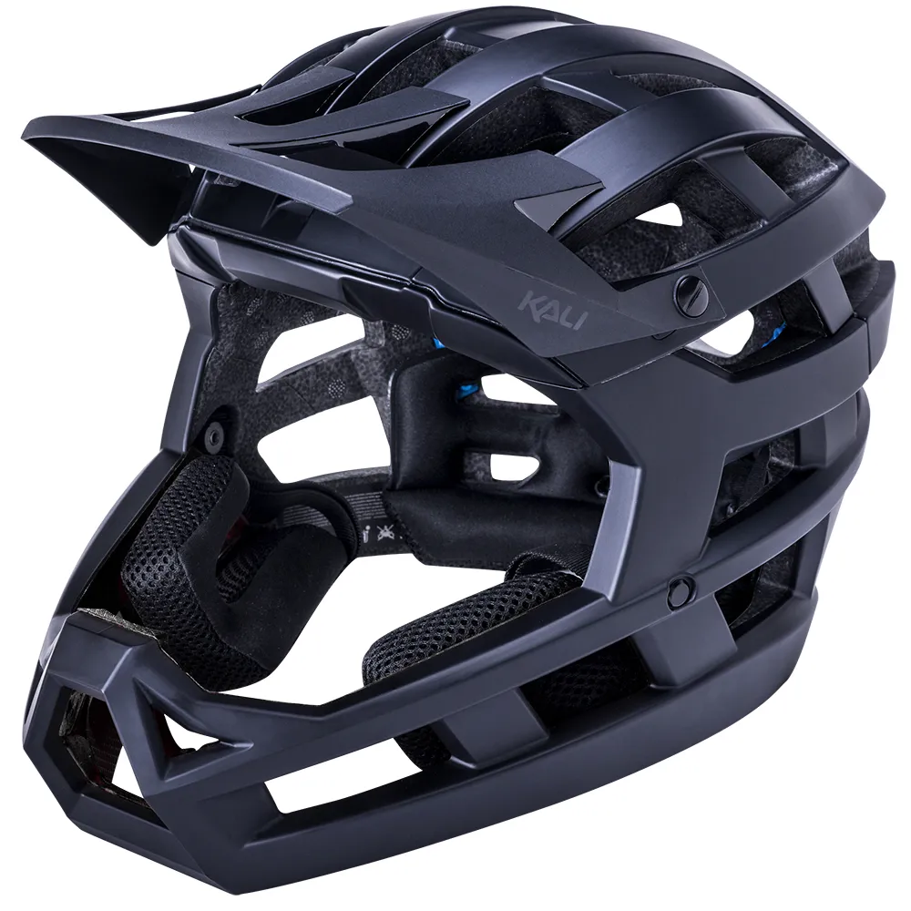 uPRISE Bikes Kali Invader 2.0 Full Face Helmet - Matt Black | Price match, 365 day return s, 18-Month Warranty, Finance Available & Free UK Delivery